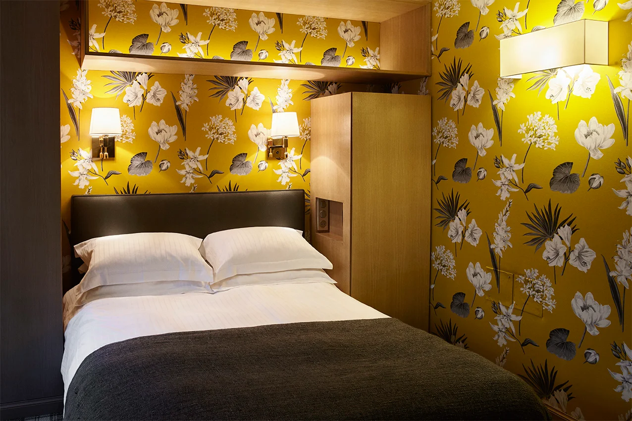 Mezzanine de la Chambre Familiale avec lit double, Hôtel Saint Paul Paris