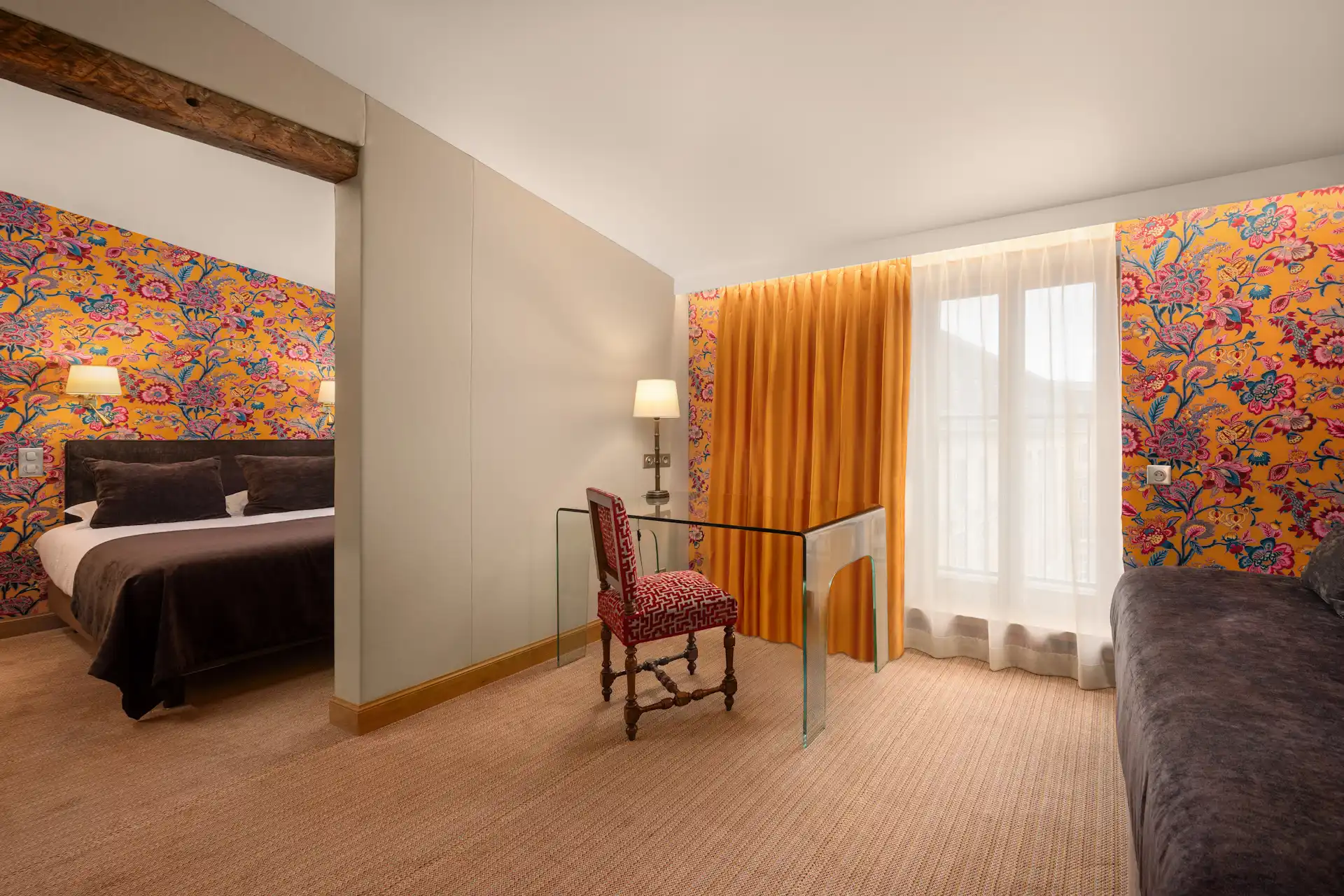 Salon de la Suite Junior, Hôtel Saint Paul Rive Gauche